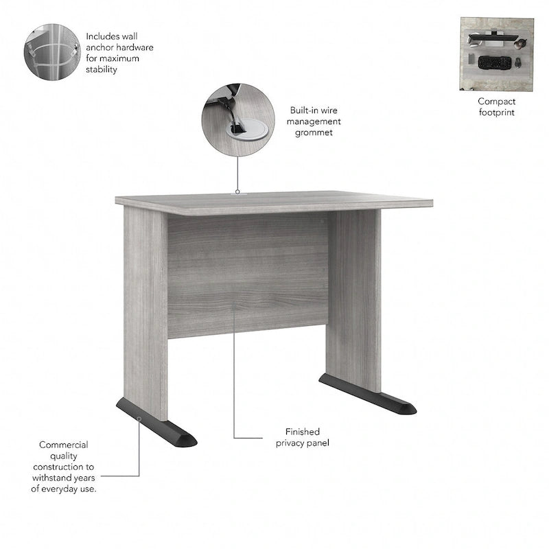 Petit bureau d'ordinateur Studio A 36 po de Bush Business Furniture