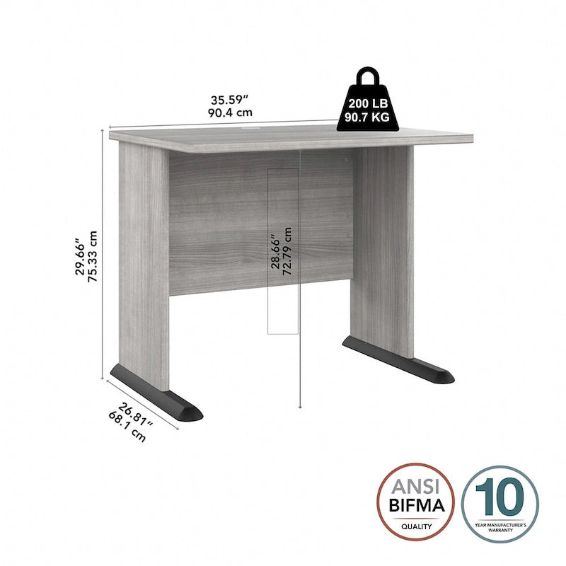 Petit bureau d'ordinateur Studio A 36 po de Bush Business Furniture