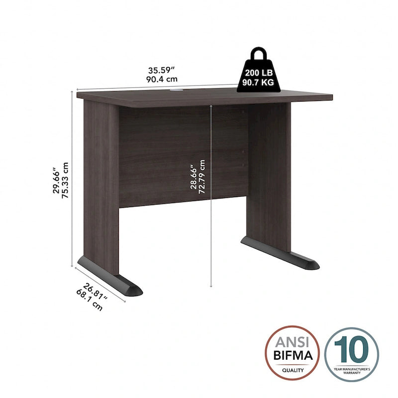 Petit bureau d'ordinateur Studio A 36 po de Bush Business Furniture
