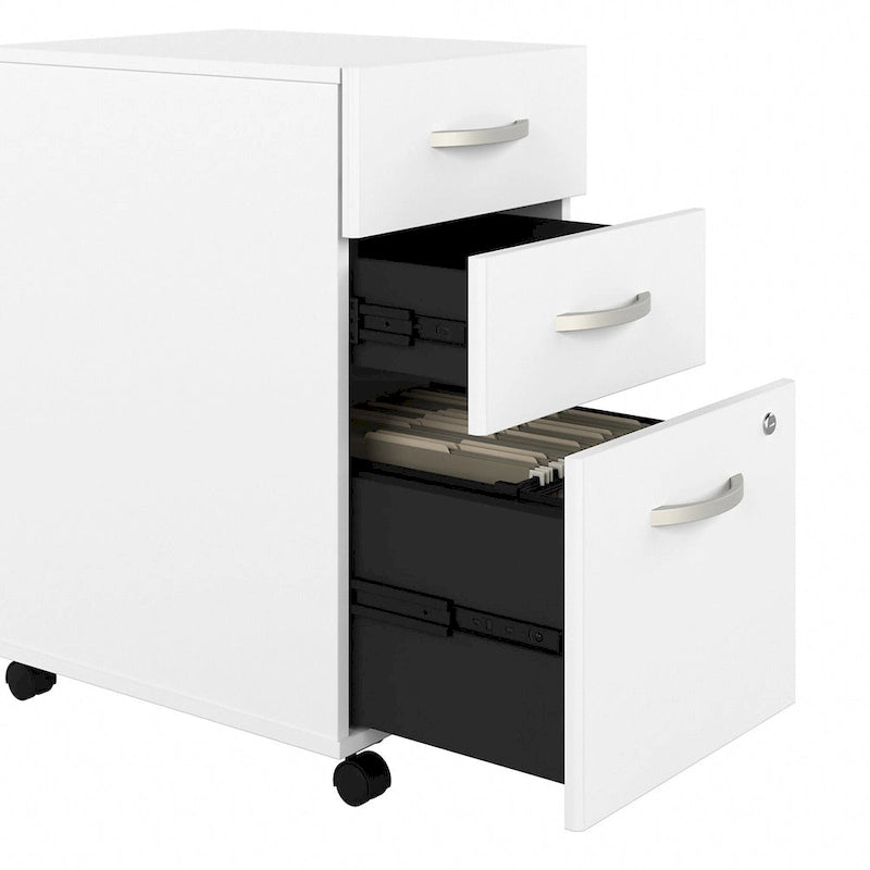 Bureau d'ordinateur Studio A 60W avec tiroirs par Bush Business Furniture