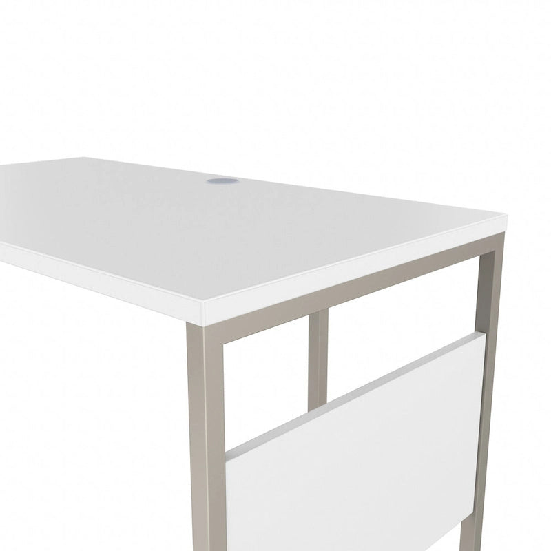 Bureau d'angle hybride en L de 72 W avec tiroirs de Bush Business Furniture