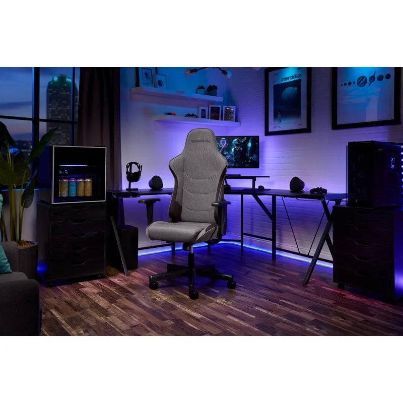Chaise de jeu ergonomique RESPAWN 110 - Chaise de bureau d'ordinateur à dossier haut style course