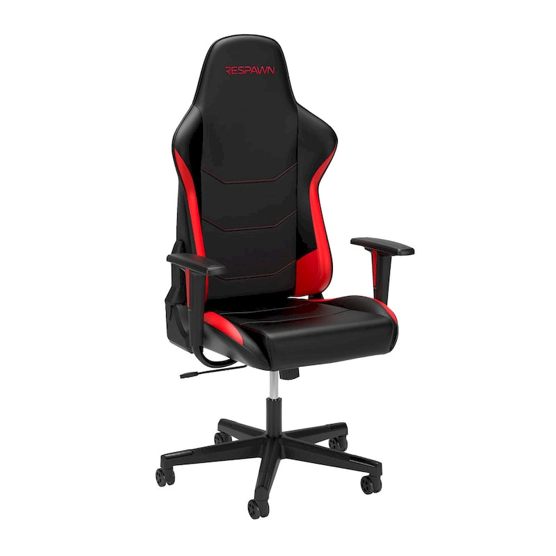 Chaise de jeu ergonomique RESPAWN 110 - Chaise de bureau d'ordinateur à dossier haut style course