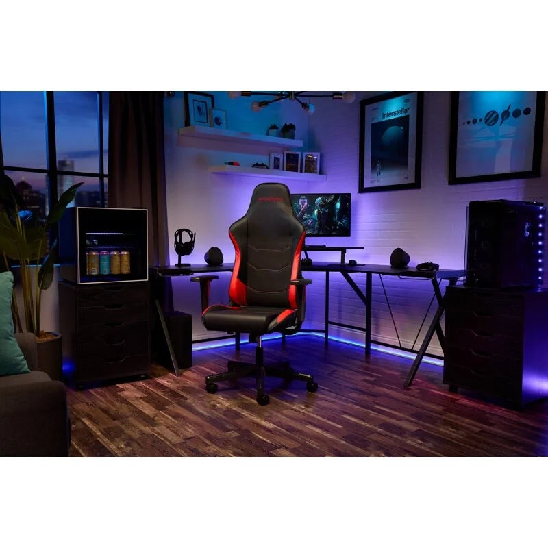 Chaise de jeu ergonomique RESPAWN 110 - Chaise de bureau d'ordinateur à dossier haut style course