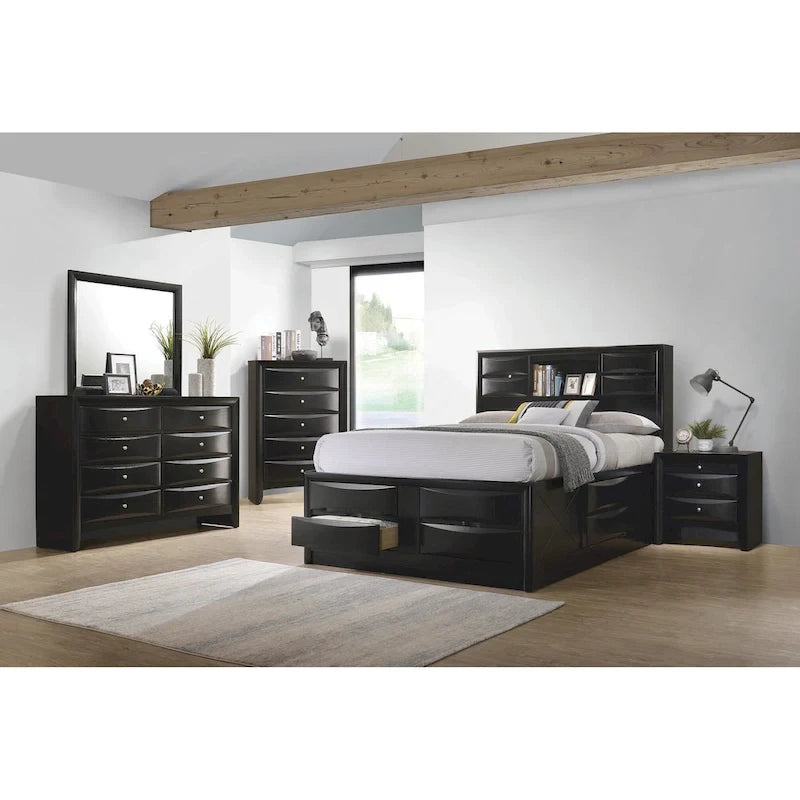 Lit coffre Jazz Noir