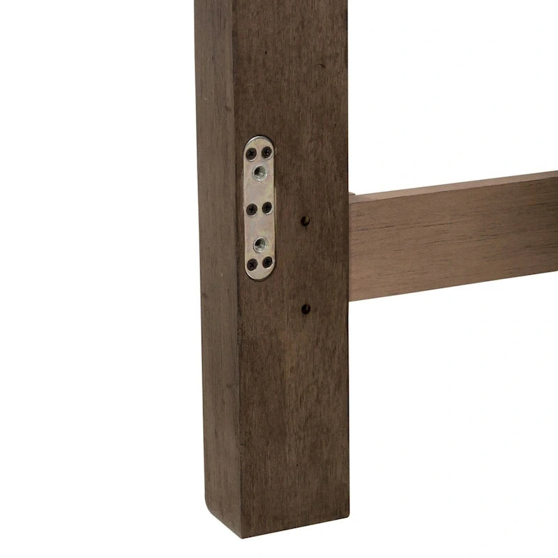 Tête de lit capitonnée de panneau Queen Americana Farmhouse Taupe Poussiéreux