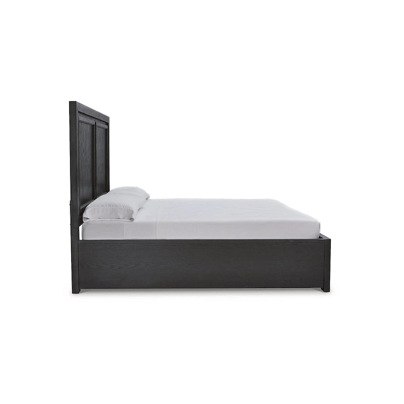 Lit avec rangement Foyland noir Signature Design by Ashley