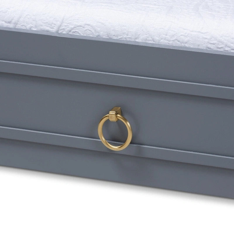 Taylor & Olive Broméliade Lit Gigogne Traditionnel en Bois