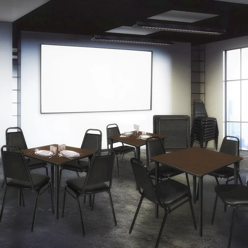 Table de réfectoire pliante carrée Kee 30