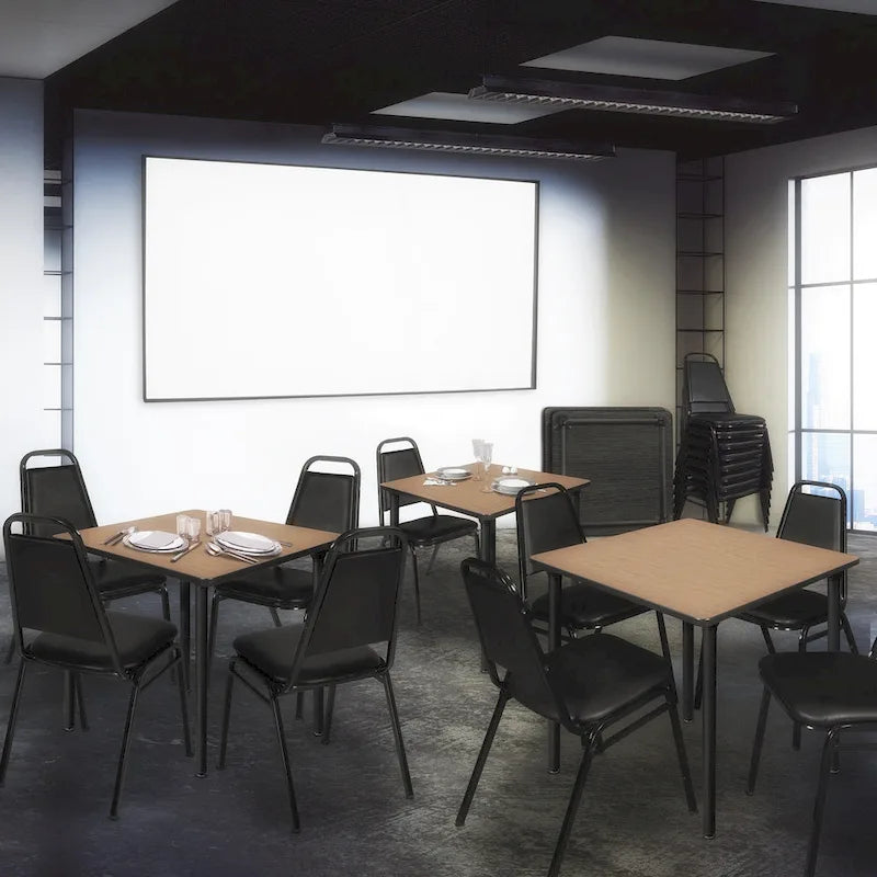 Table de réfectoire pliante carrée Kee 30