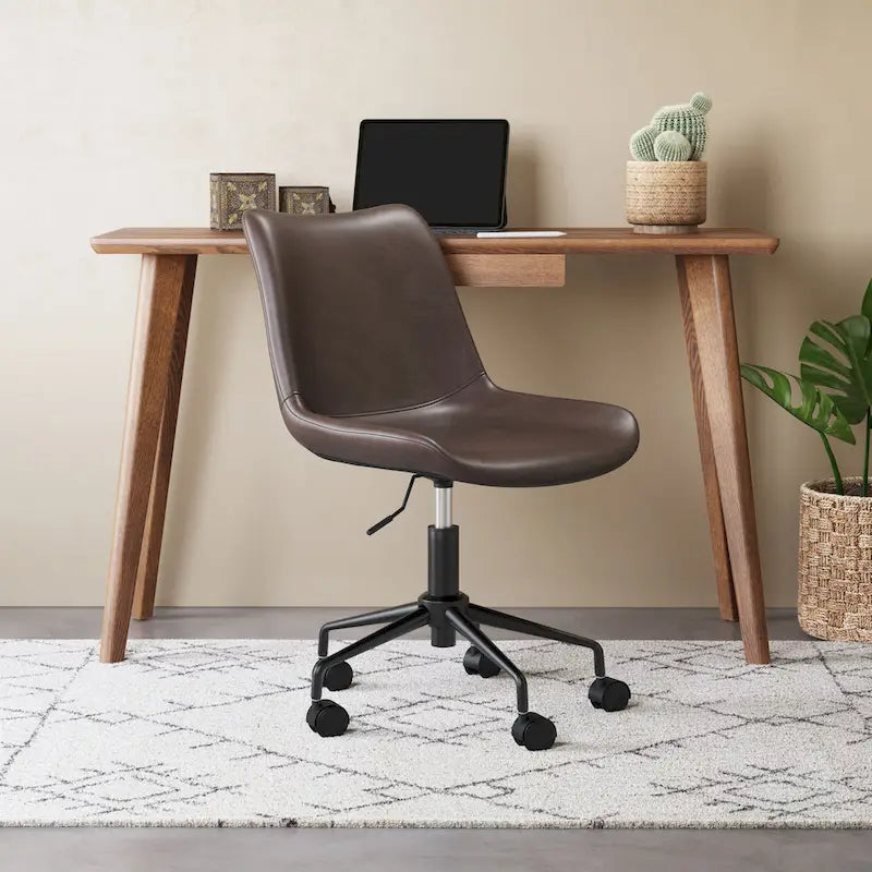 Fauteuil de bureau Byron marron