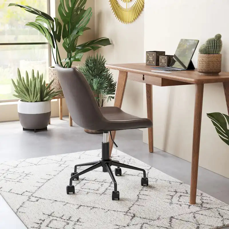Fauteuil de bureau Byron marron