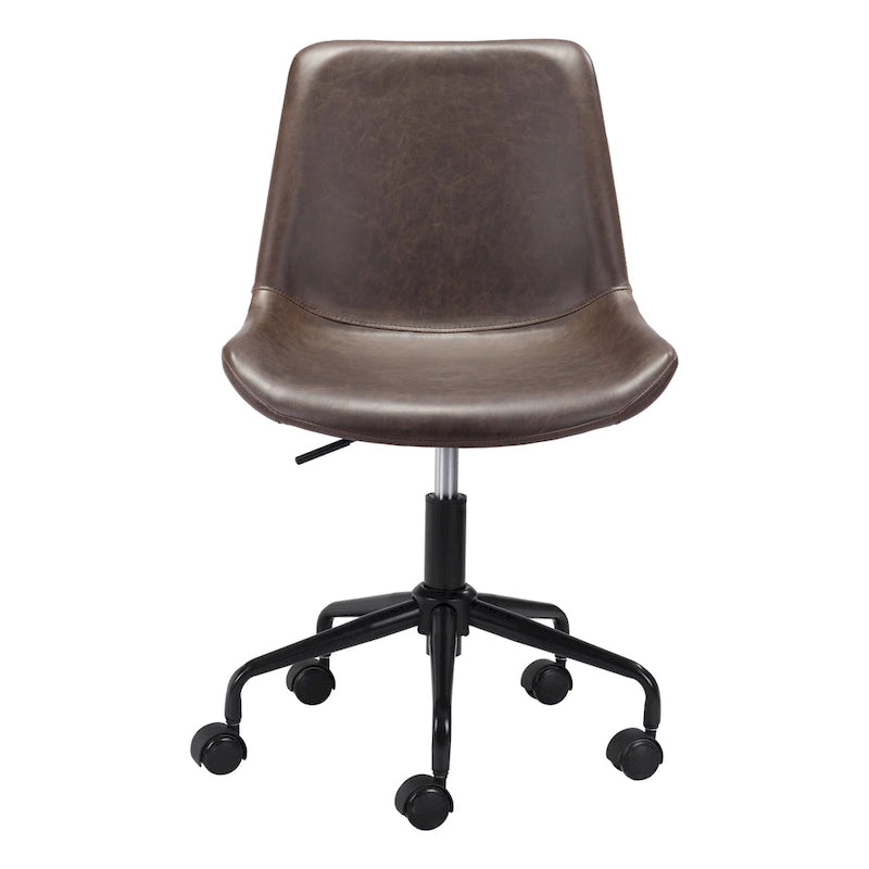 Fauteuil de bureau Byron marron