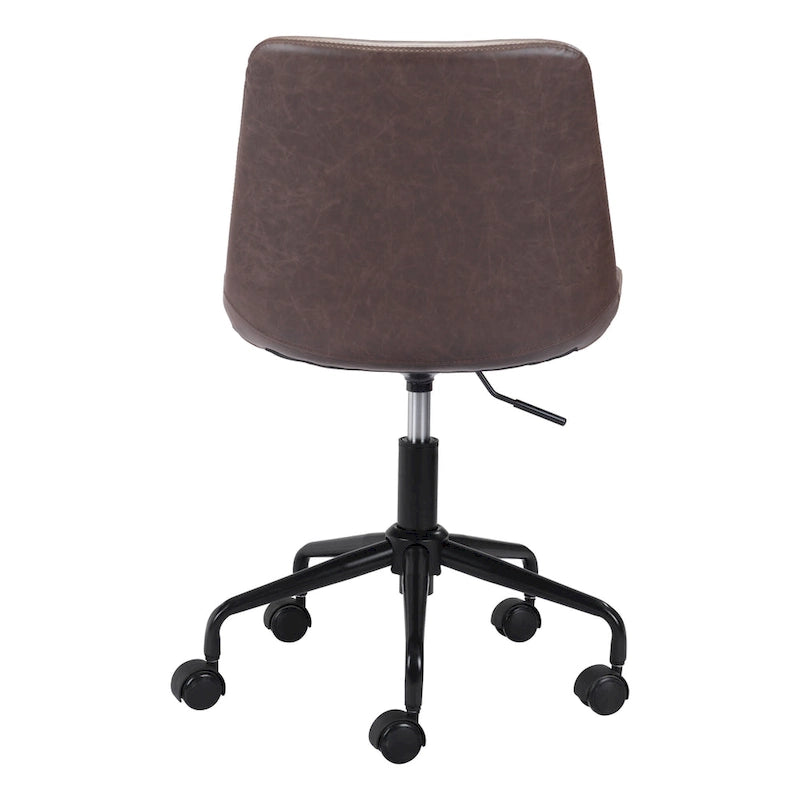Fauteuil de bureau Byron marron