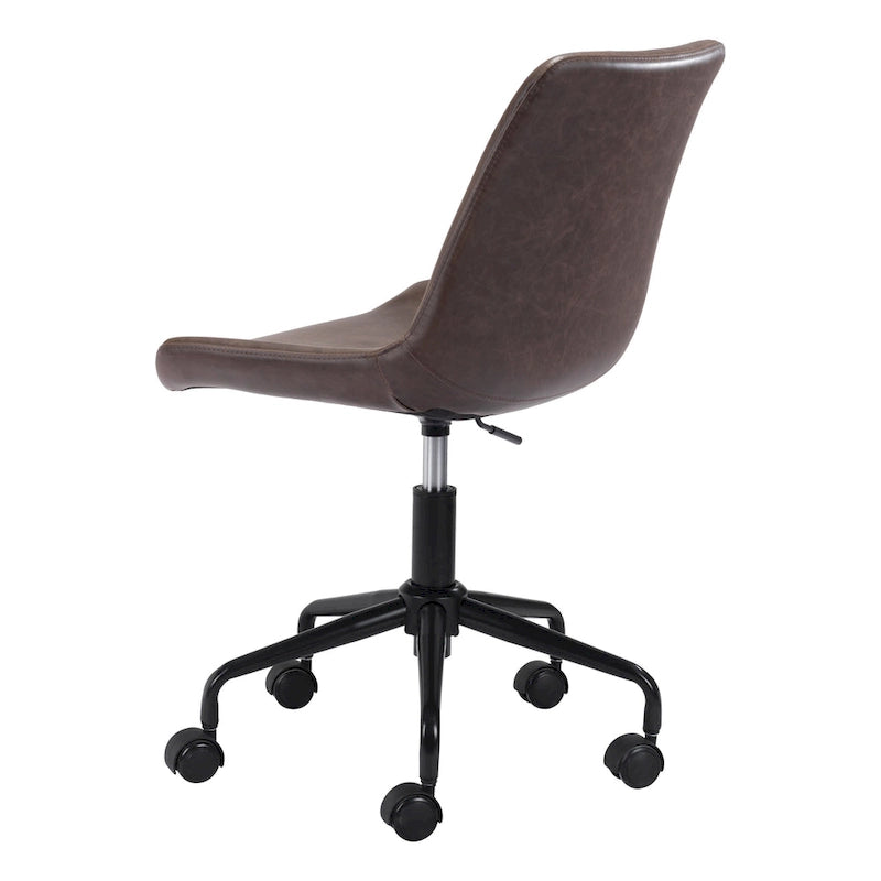 Fauteuil de bureau Byron marron