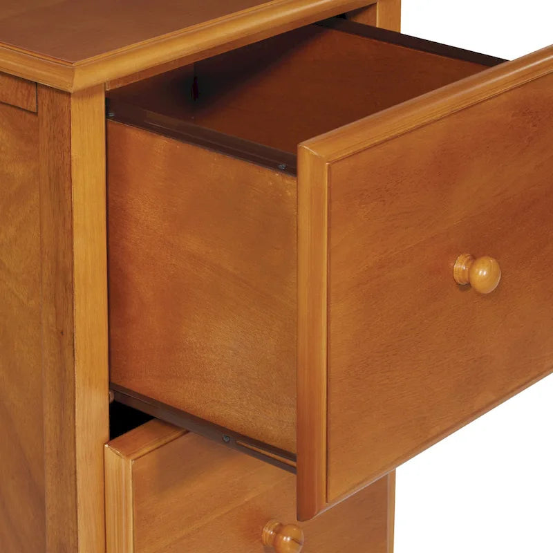 Classeur Knob Hill avec finition merisier antique