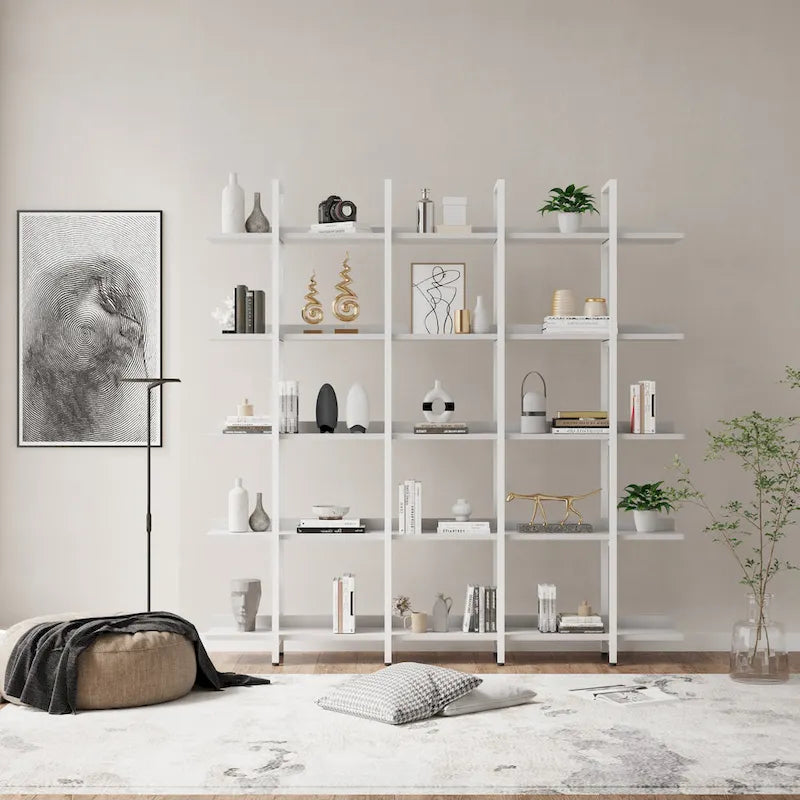 Bibliothèque à 5 niveaux pour bureau à domicile