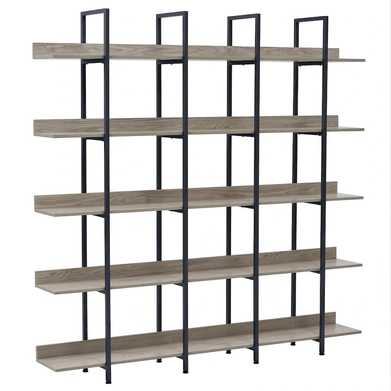 Bibliothèque à 5 niveaux pour bureau à domicile