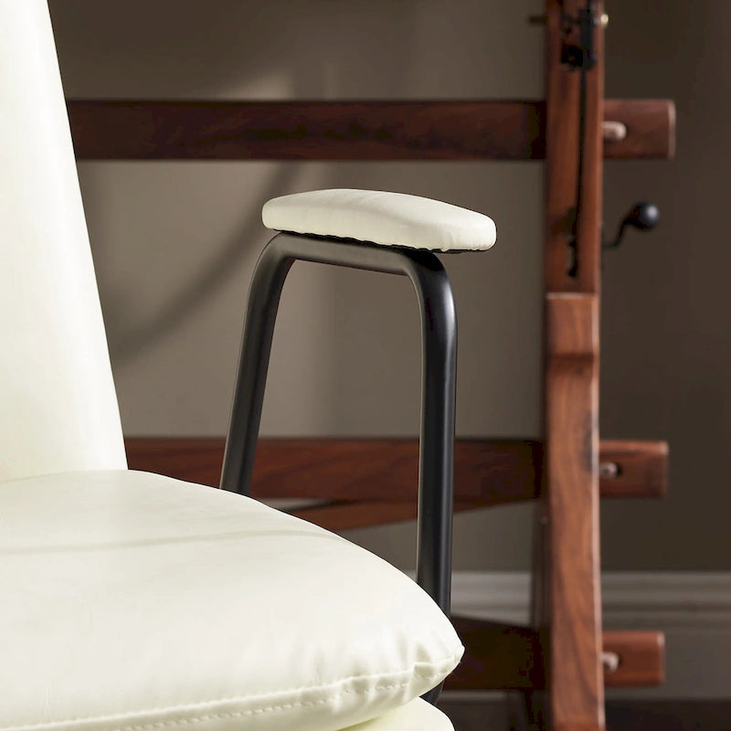 Chaise de bureau pivotante Art Leon de style Mid-century, lot de 2