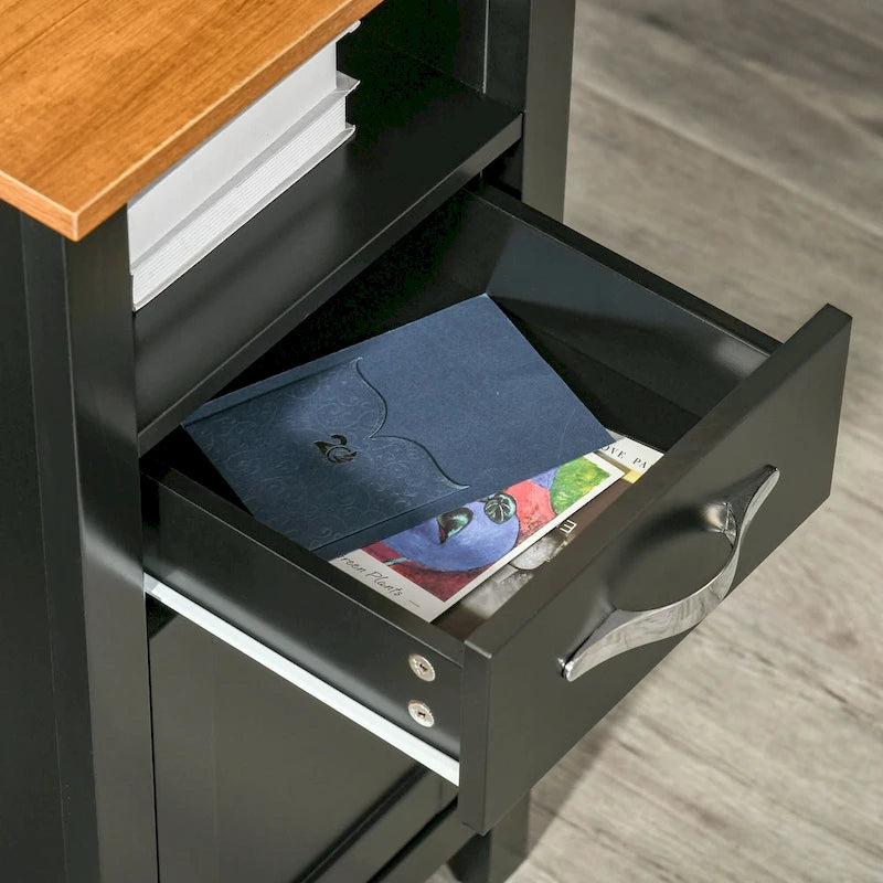 Bureau d'angle en L HOMCOM avec huche, poste de travail de bureau à domicile