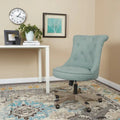 Chaise de bureau capitonnée Joliet Porch & Den