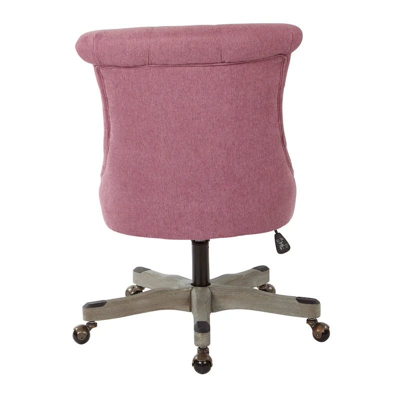 Chaise de bureau capitonnée Joliet Porch & Den