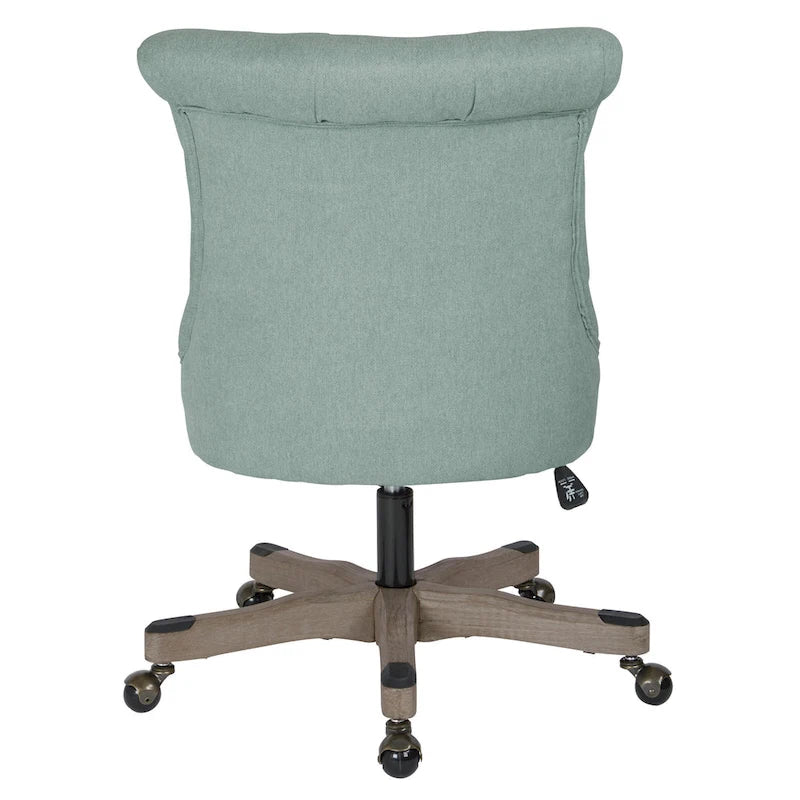 Chaise de bureau capitonnée Joliet Porch & Den