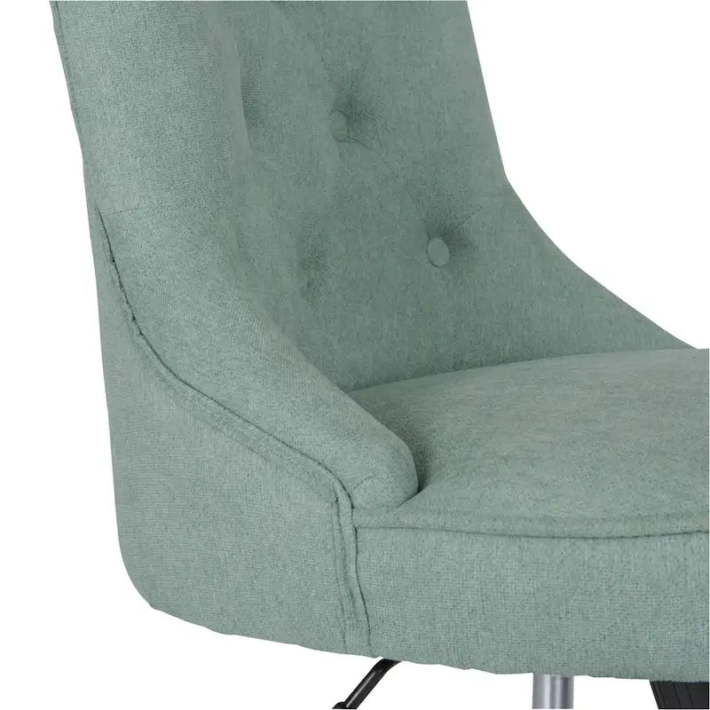 Chaise de bureau capitonnée Joliet Porch & Den