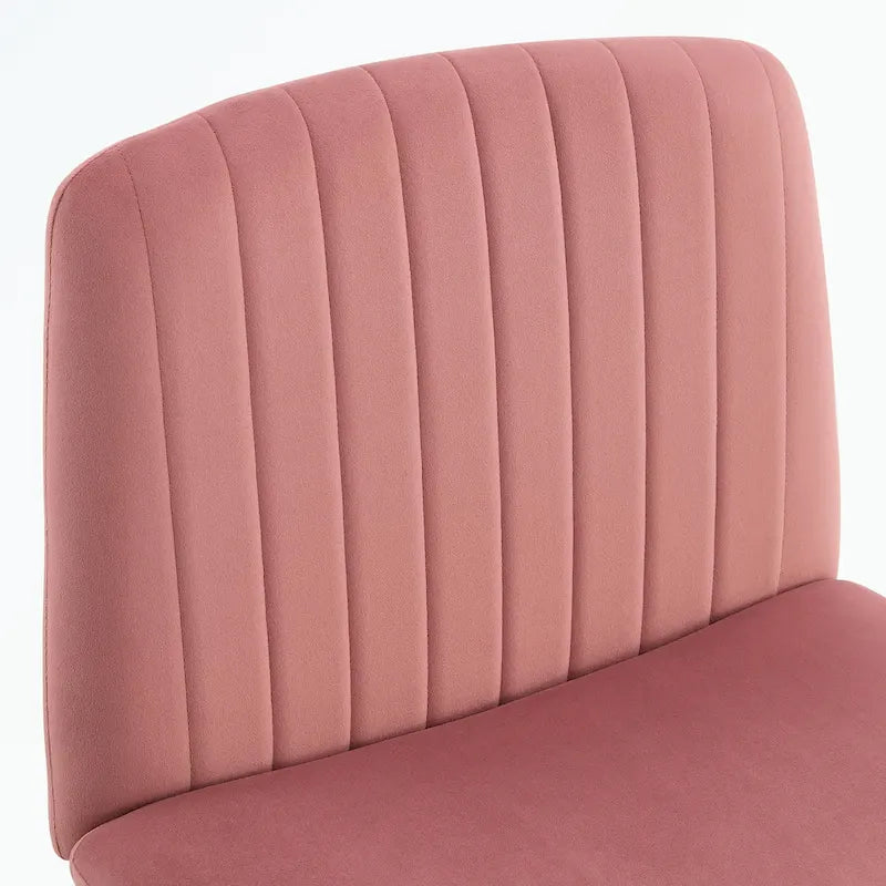 Chaise de bureau pivotante à 360° avec piètement noir