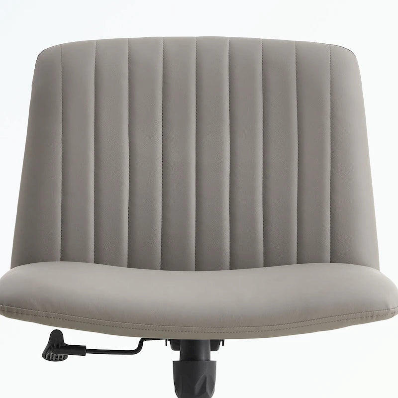 Chaise de bureau pivotante à 360° avec piètement noir