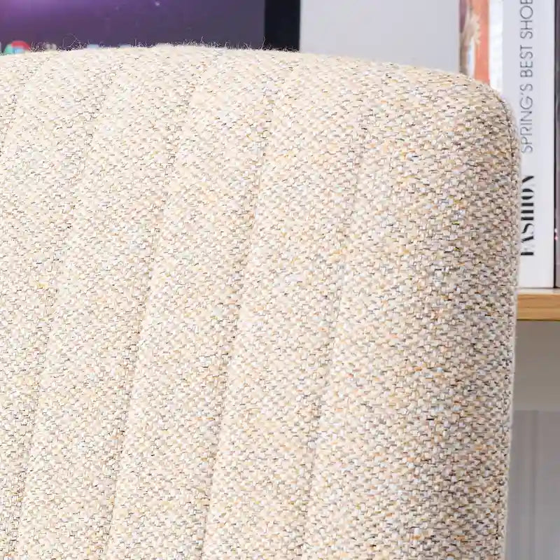 Chaise de bureau pivotante à 360° avec piètement noir