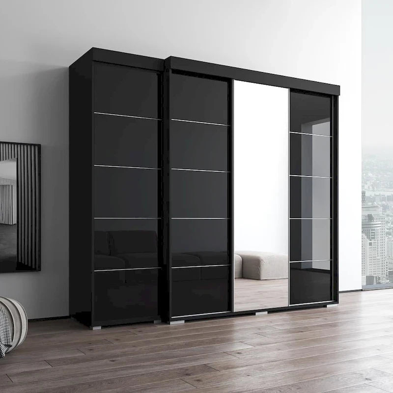 Armoire Aria 3D-EX avec 1 Miroir