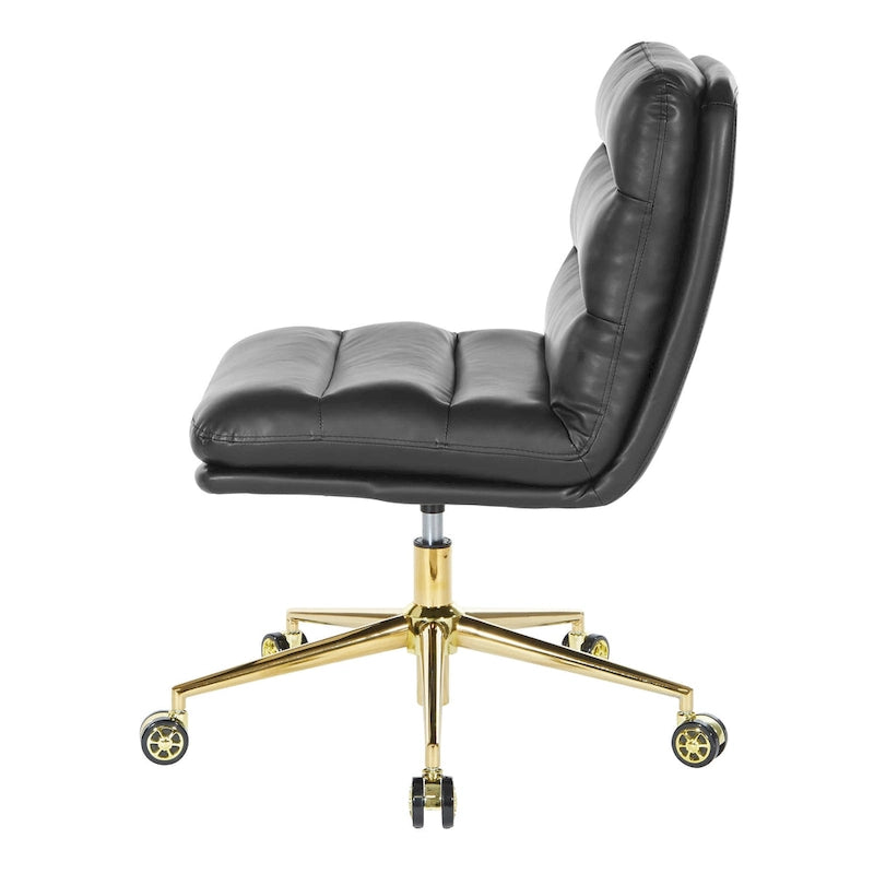 Chaise de bureau pivotante Legacy en similicuir