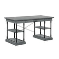 Bureau d'ordinateur/écriture en bois 1 tiroir Corvus Ursula 59