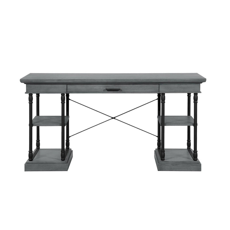 Bureau d'ordinateur/écriture en bois 1 tiroir Corvus Ursula 59