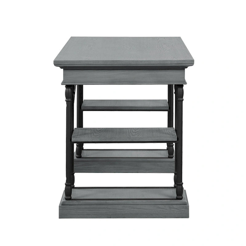 Bureau d'ordinateur/écriture en bois 1 tiroir Corvus Ursula 59