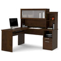 Bureau en L réversible en mélamine Dayton de Bestar
