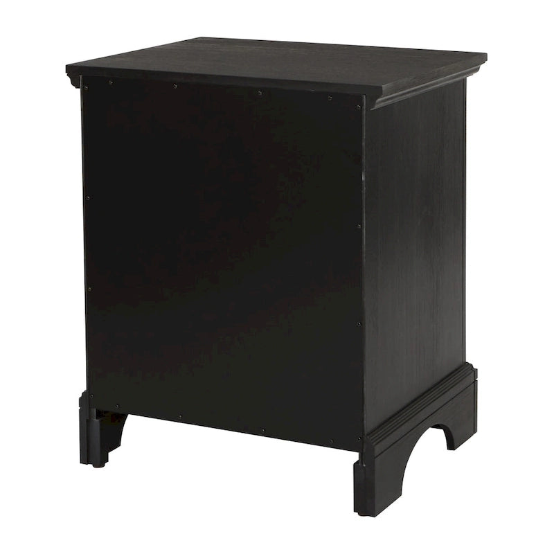 Ensemble de chambre King size « Farmhouse Basics » avec 2 tables de chevet, 1 commode et 1 miroir