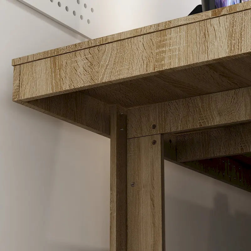 Table de conférence de bureau moderne, 86,6 x 47,2, bureau d'ordinateur
