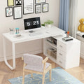 55.1L 41.3P Bureau d'angle de direction Timechee Poste de travail informatique