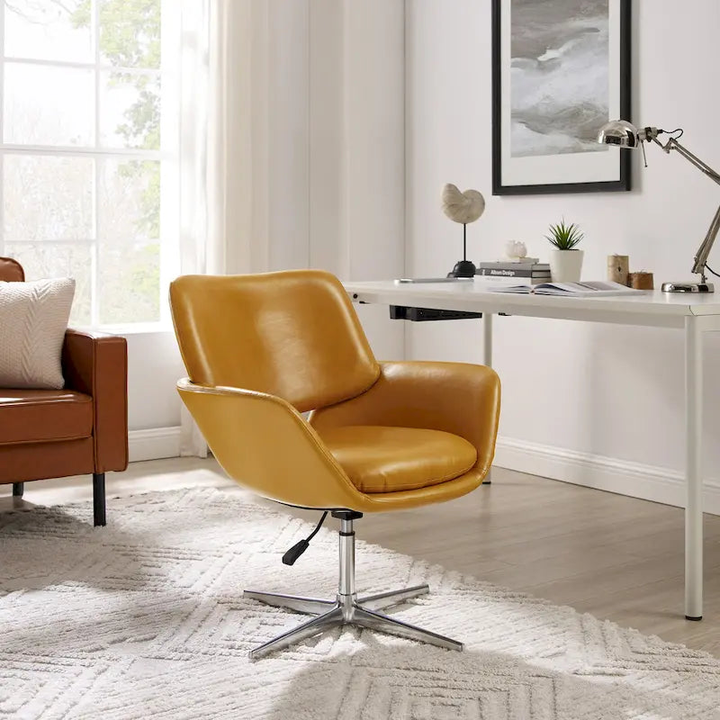 Fauteuil de bureau moderne pivotant et réglable Art Leon
