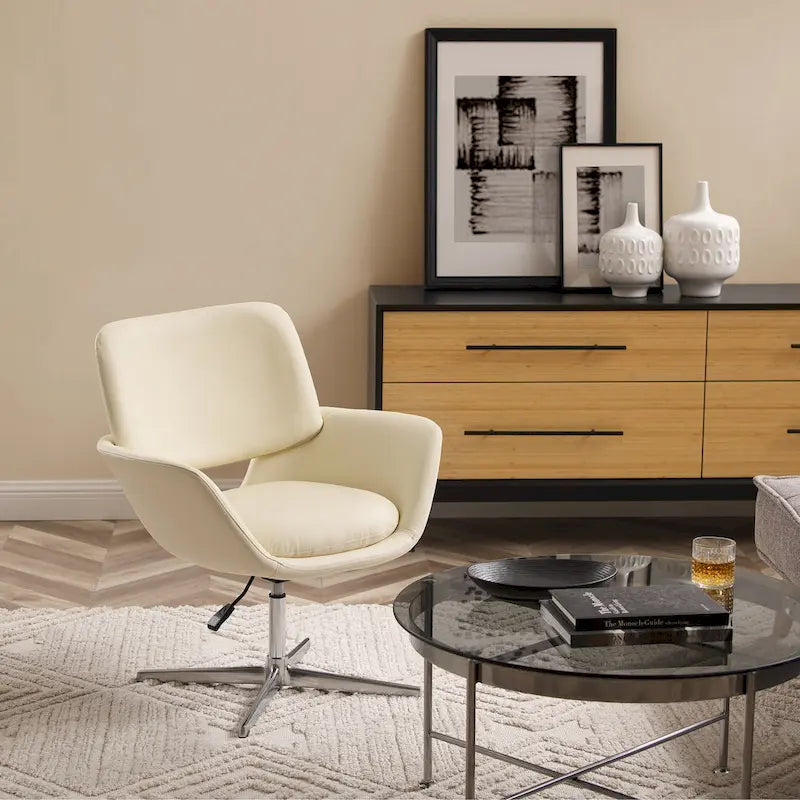 Fauteuil de bureau moderne pivotant et réglable Art Leon