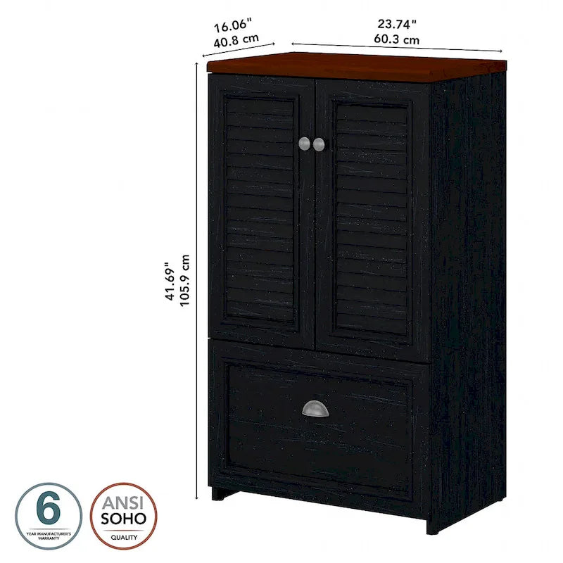 Meuble avec tiroir de 41,7 pouces - 23,74L x 16,06W x 41,69H - 23,74L x 16,06W x 41,69H