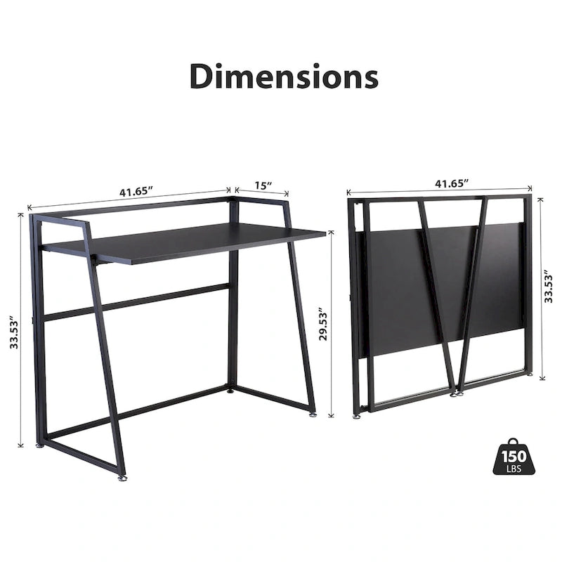 Bureau pliable sans assemblage Eureka Ergonomic