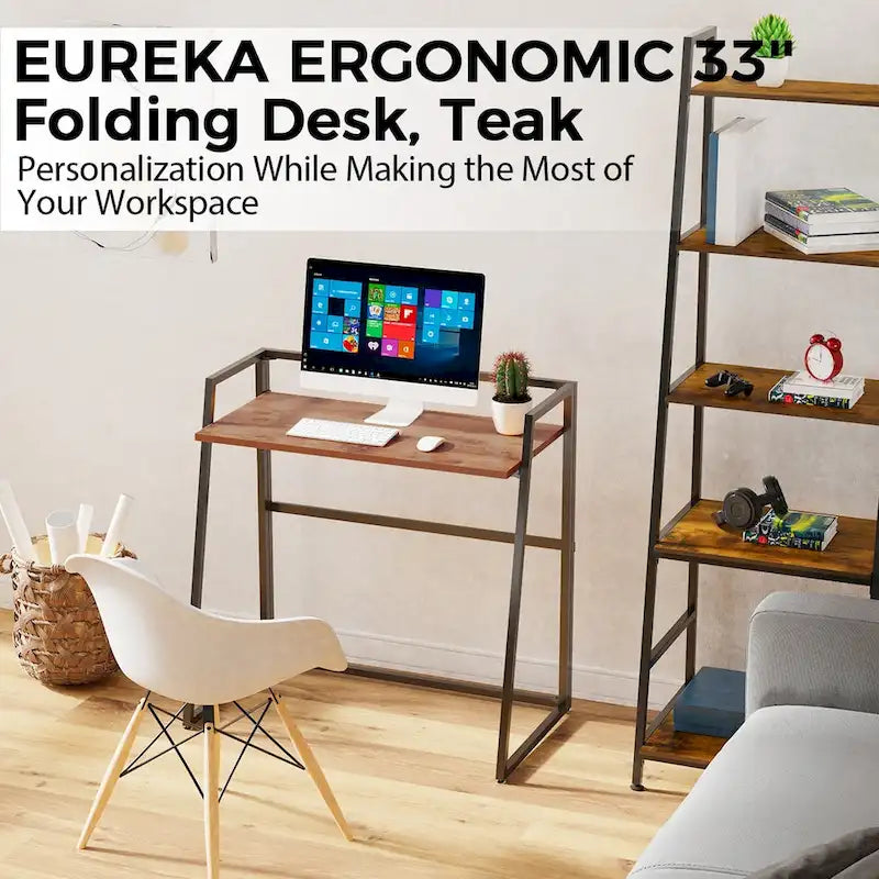 Bureau pliable sans assemblage Eureka Ergonomic