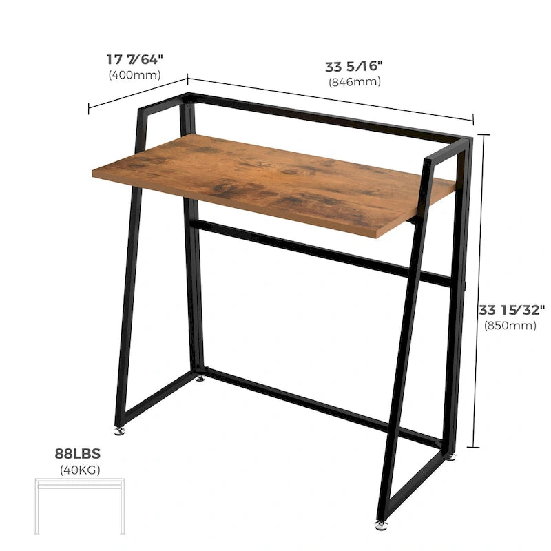 Bureau pliable sans assemblage Eureka Ergonomic