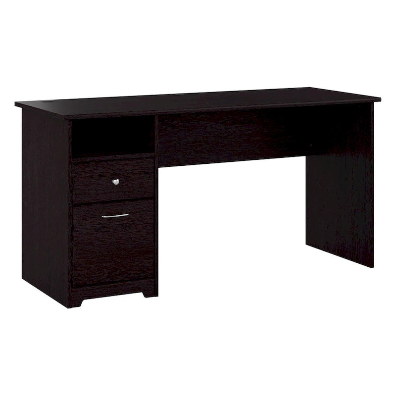 Bush Furniture Cabot Bureau informatique 60W avec tiroirs et rangements