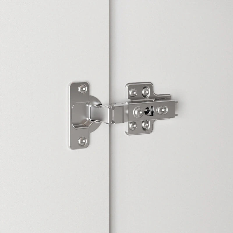 Armoire à 4 portes avec penderie de 63 po (largeur) pour chambre à coucher, meuble de rangement pour vêtements