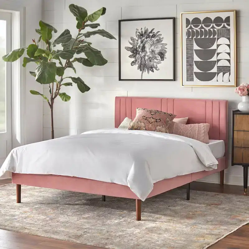angelo:LIT Plateforme capitonnée Queen Sven