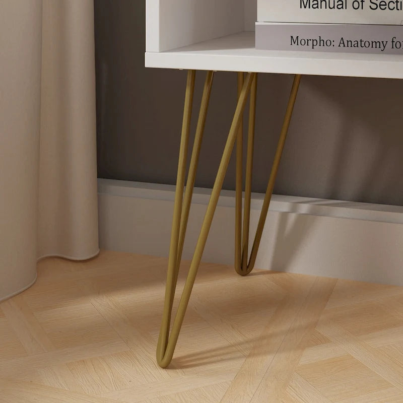 Table de chevet à 1 tiroir avec une étagère ouverte